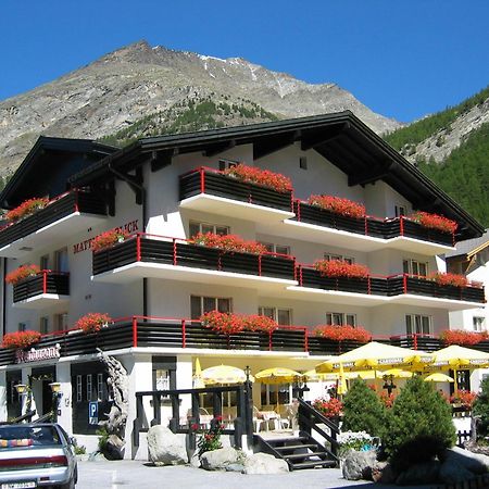 Hotel Restaurant Mattmarkblick Саас-Альмагель Экстерьер фото