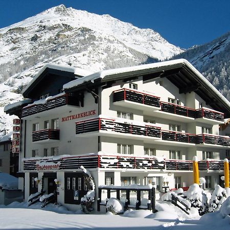 Hotel Restaurant Mattmarkblick Саас-Альмагель Экстерьер фото