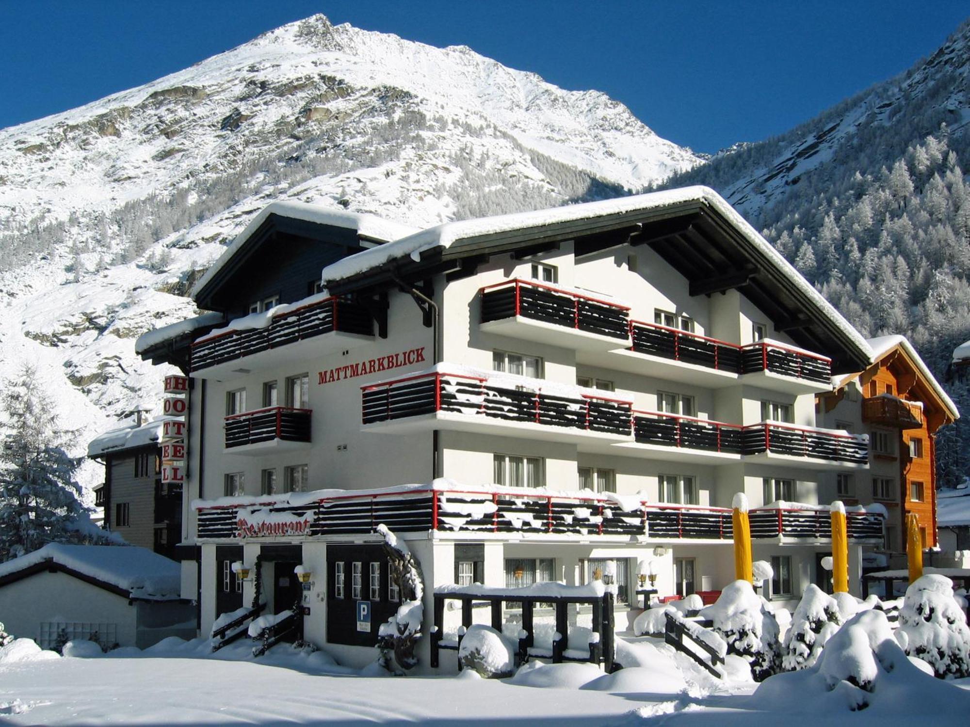 Hotel Restaurant Mattmarkblick Саас-Альмагель Экстерьер фото